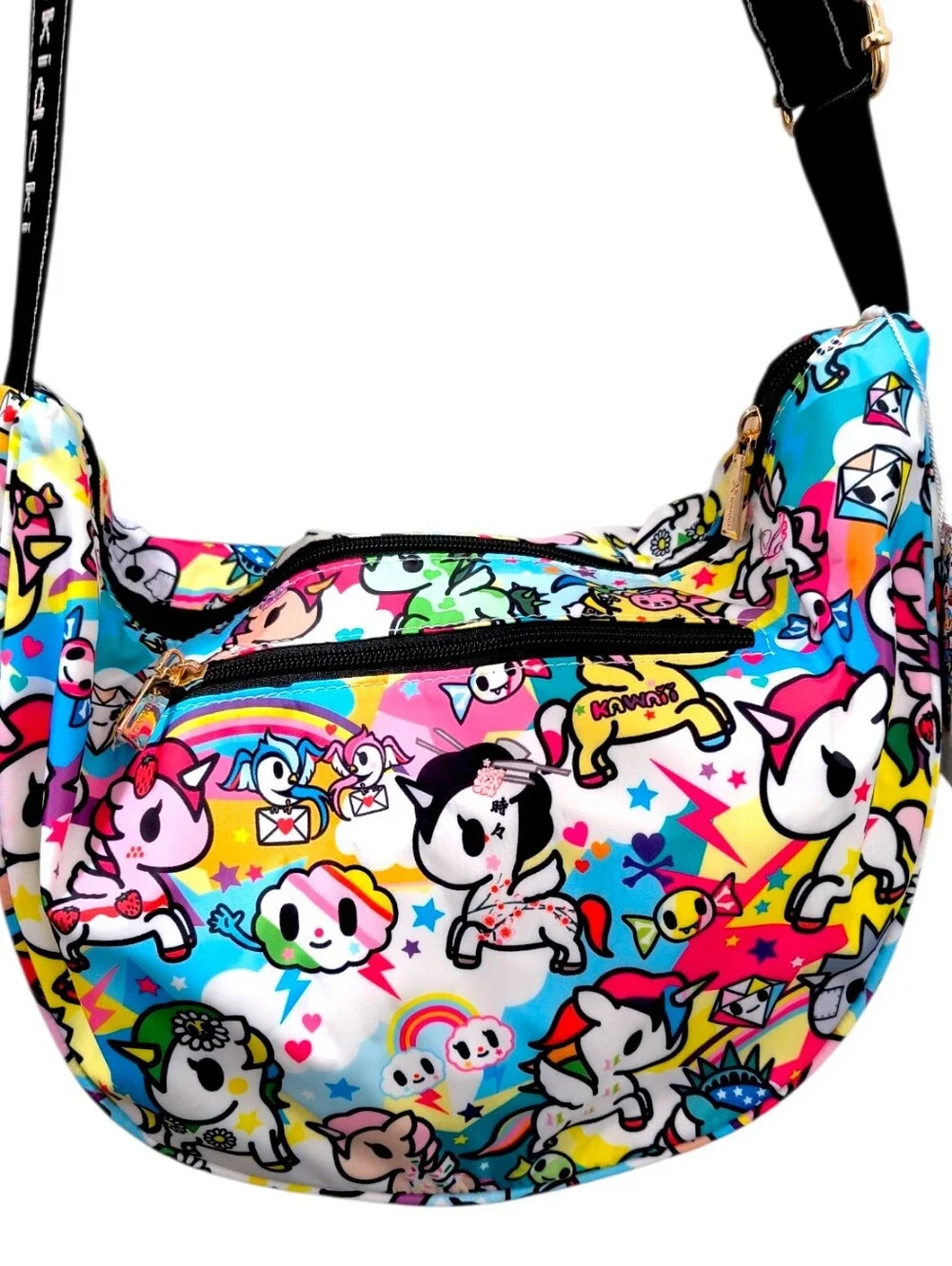 TOKIDOKI UNICORNO Hobo Harajuku Streetwear Multi Colored BAG